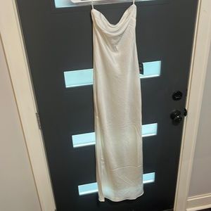 A Thing Called Love White Satin Dress  *NEW*
